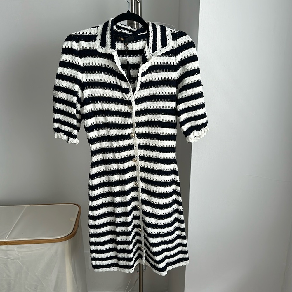 Maje Rosette Dress
